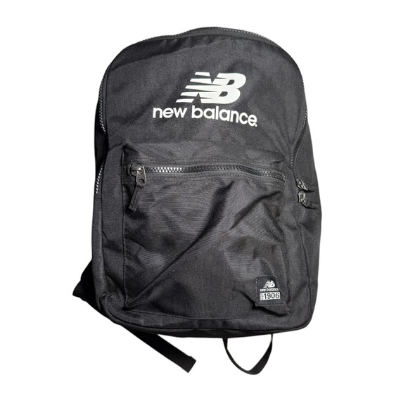 New Balance Booker Backpack Black and White - Picture 1 of 14